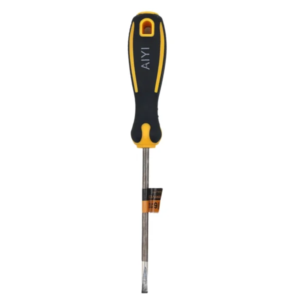 Yellow&black screwdriver 6*125mm AY002-086