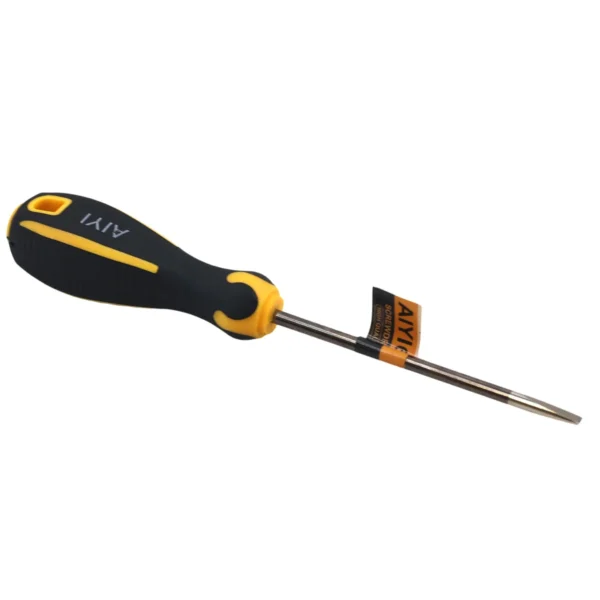 Yellow&black screwdriver 6*125mm AY002-086
