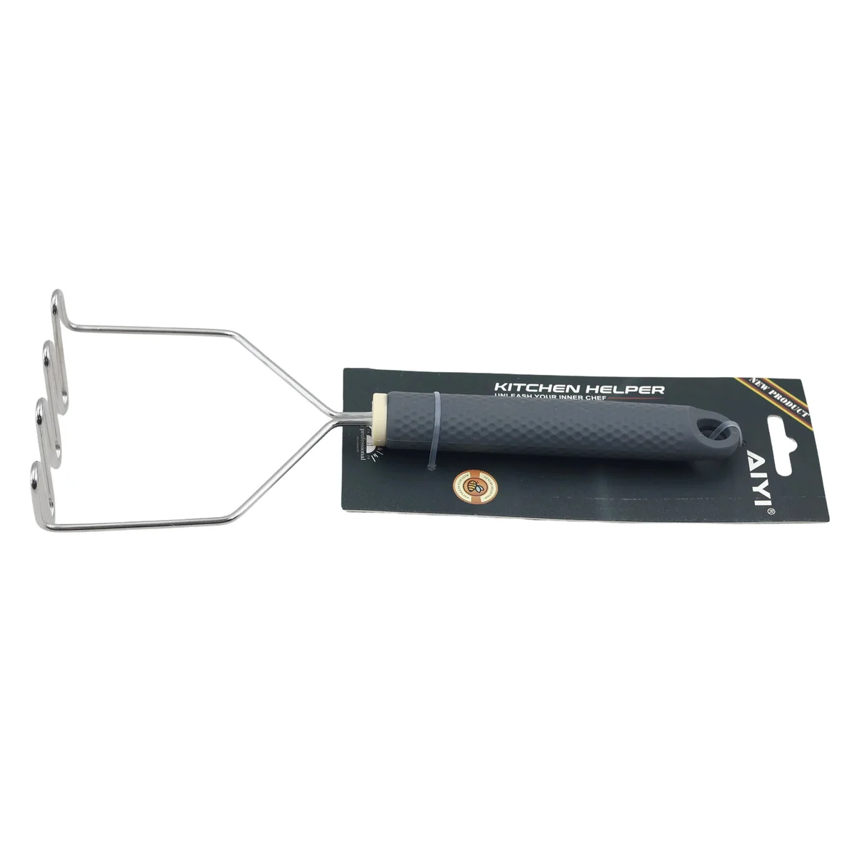 AIYI Potato Masher with Non-Slip Handle AY097-501 - Image 2