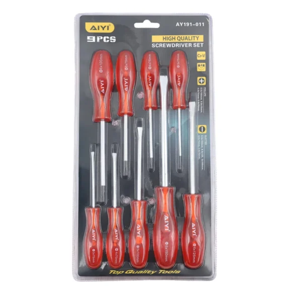 9PCS High quality screwdriver set AY191-011