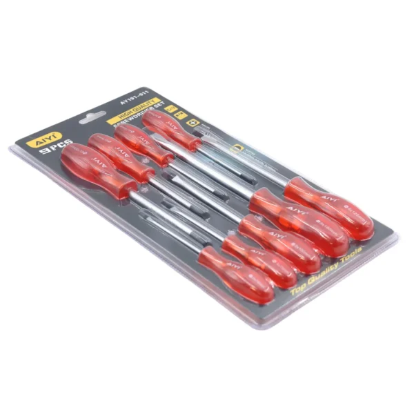 9PCS High quality screwdriver set AY191-011