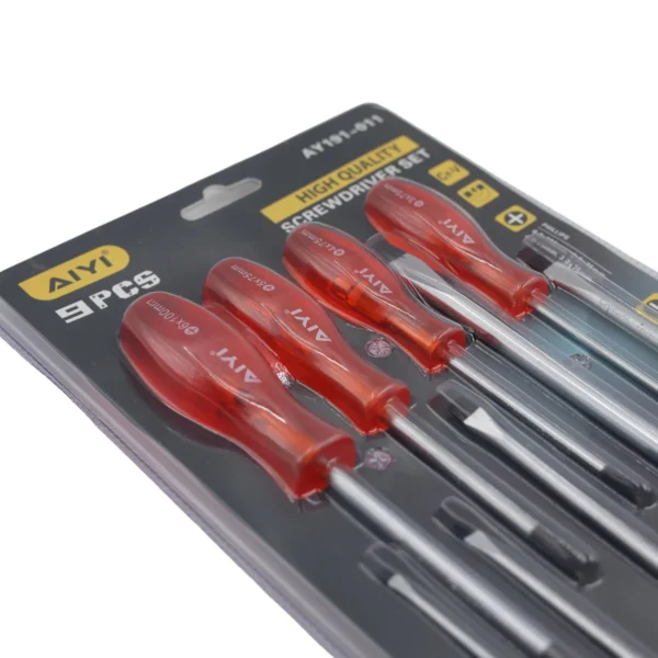 9PCS High quality screwdriver set AY191-011