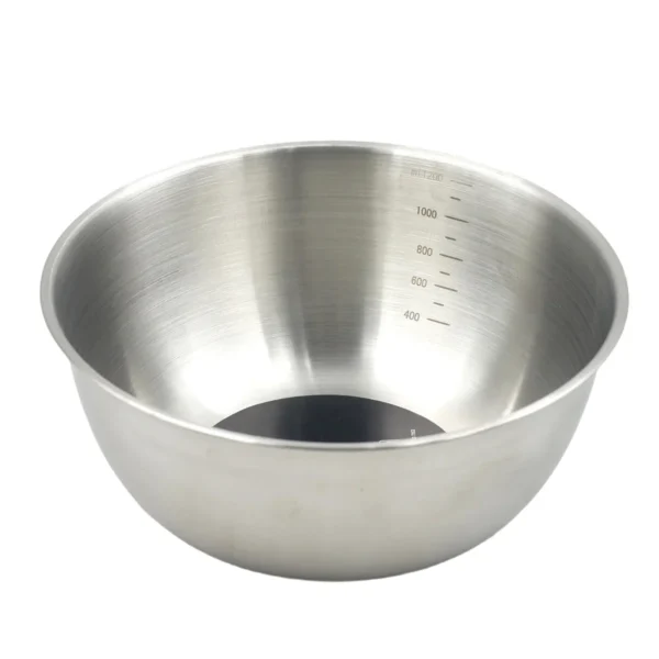 AIYI Stainless Steel Mixing Bowl 20cm, Durable Kitchen Prep Bowl AY097-662