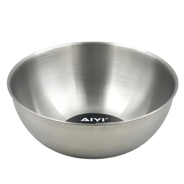 AIYI Stainless Steel Mixing Bowl 22cm, Durable Kitchen Prep Bowl AY097-663