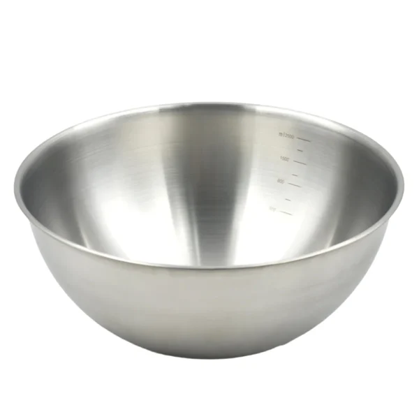 AIYI Stainless Steel Mixing Bowl 24cm, Durable Kitchen Prep Bowl AY097-664