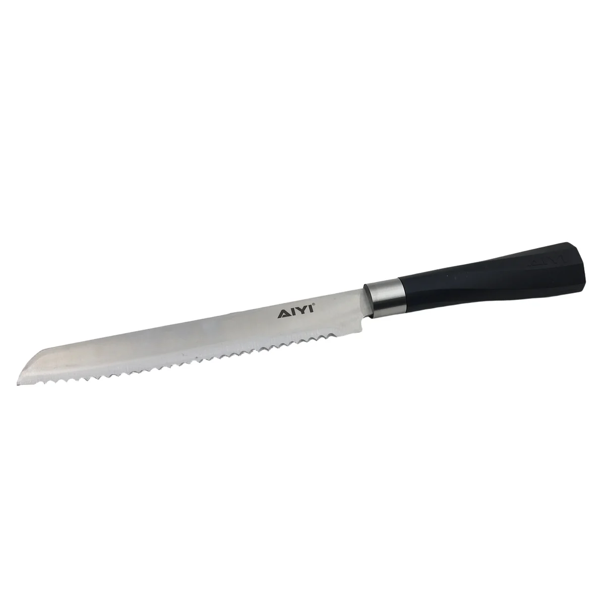 AIYI 8-Inch Bread Knife with Plastic Handle AY097-018 - Image 3