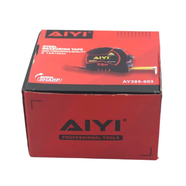 AIYI (6-Pack) 7.5m Measuring Tape 25mm Lockable Tape Measure AY395-003