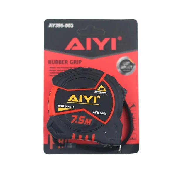 AIYI (6-Pack) 7.5m Measuring Tape 25mm Lockable Tape Measure AY395-003