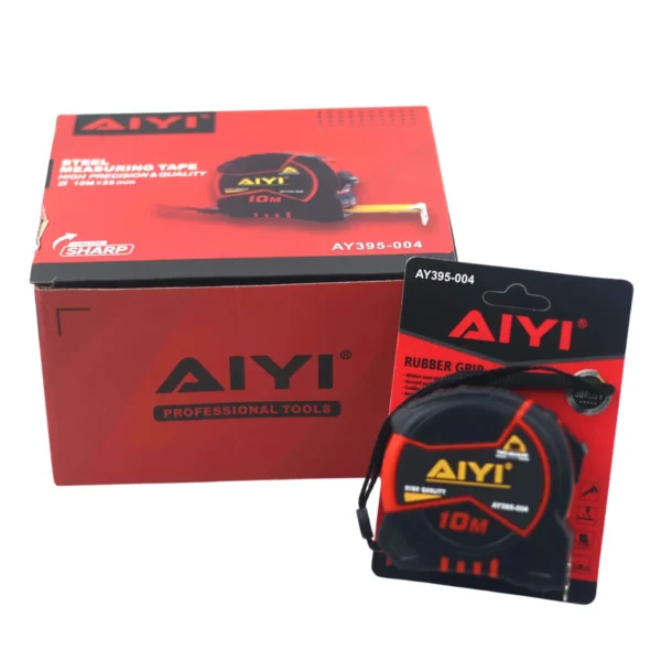 AIYI (6-Pack) 10m Measuring Tape 25mm Lockable Tape Measure AY395-004