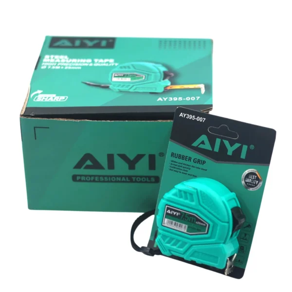 AIYI (6-Pack) 7.5m Measuring Tape 25mm Lockable Tape Measure AY395-007