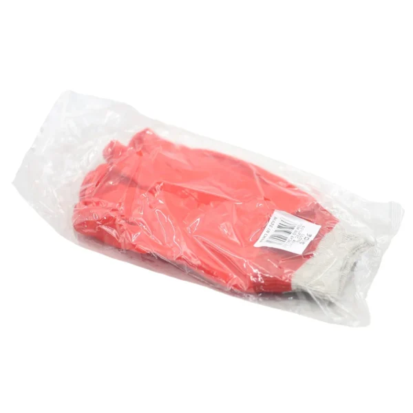 PVC gloves 60%PVC40%TC Orange&Black AY381-007/PVC