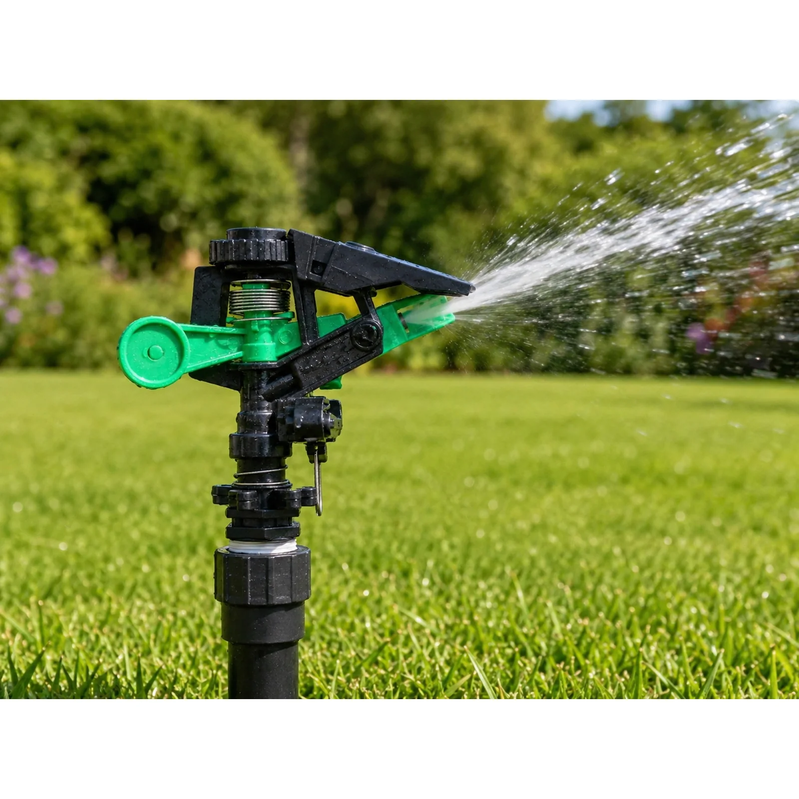 Garden Impact Sprinkler Head with Male Threaded Connector AY061-014 - Image 4