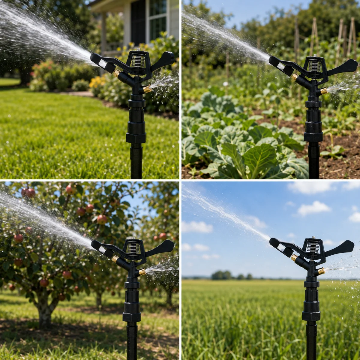 Garden Impact Sprinkler Head with Female Threaded Connector AY061-016 - Image 5