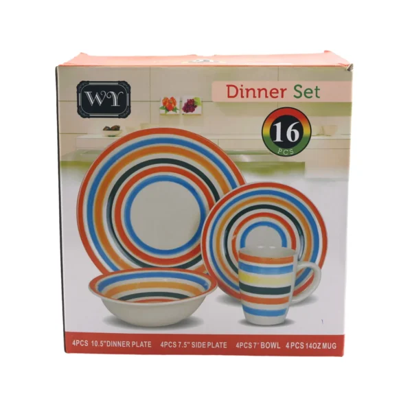 16pcs DINNER SET/AY379-132