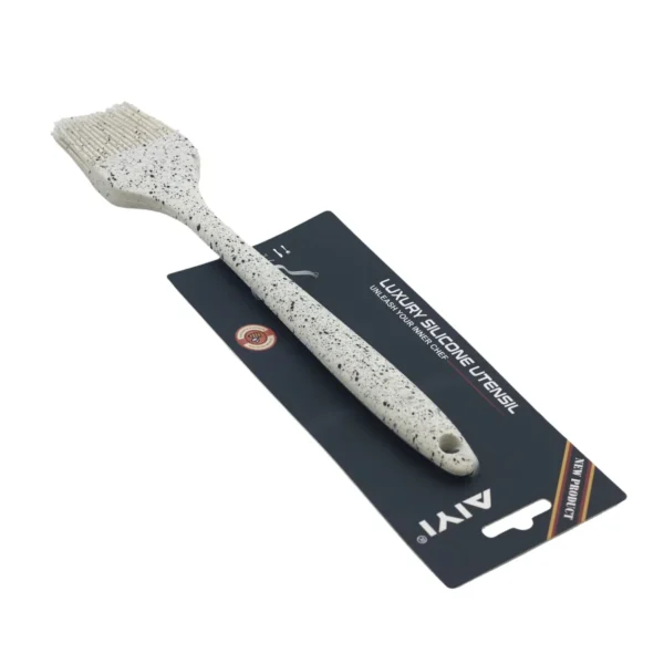 AIYI Silicone Basting Brush, Heat Resistant Oil Brush for Cooking & Baking AY097-718