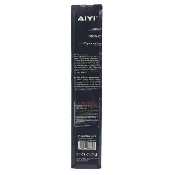 AIYI 6-Inch Kitchen Knife, Starter Utility Knife AY097-019