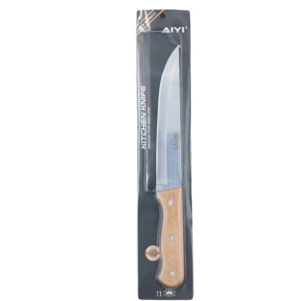 WOODEN HANDLE 8 CHEFS KNIFE AY097-030