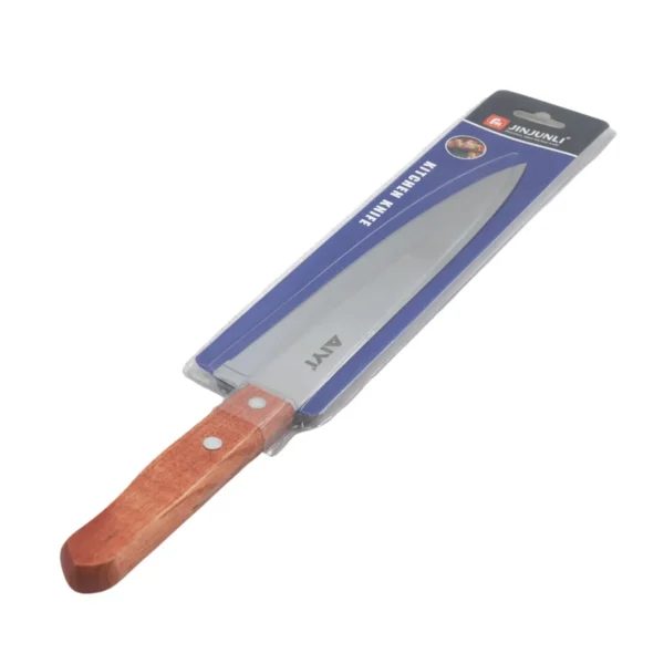 WOODEN HANDLE CHEFS KNIFE AY097-023