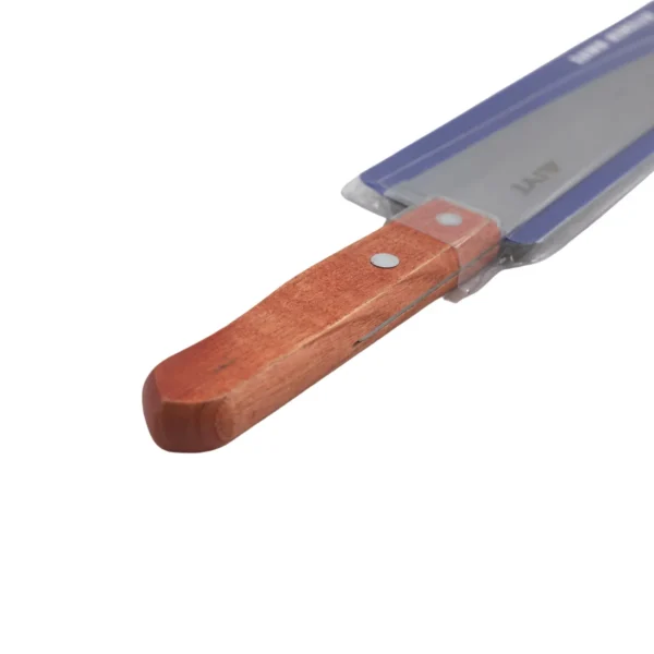 WOODEN HANDLE CHEFS KNIFE AY097-023