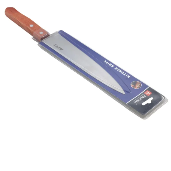 WOODEN HANDLE CHEFS KNIFE AY097-023