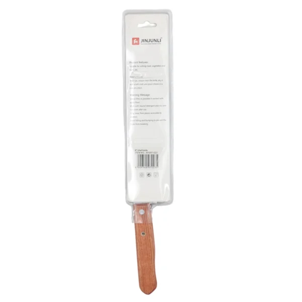 WOODEN HANDLE CHEFS KNIFE AY097-023