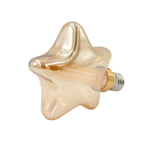 AIYI LED Decorative Star Filament Bulb D-WJX-125 – 3W E27 Extra Warm 2000K AY398-008