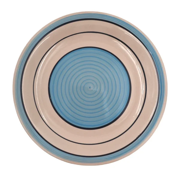 Ceramic plate 10.5" AY379-018