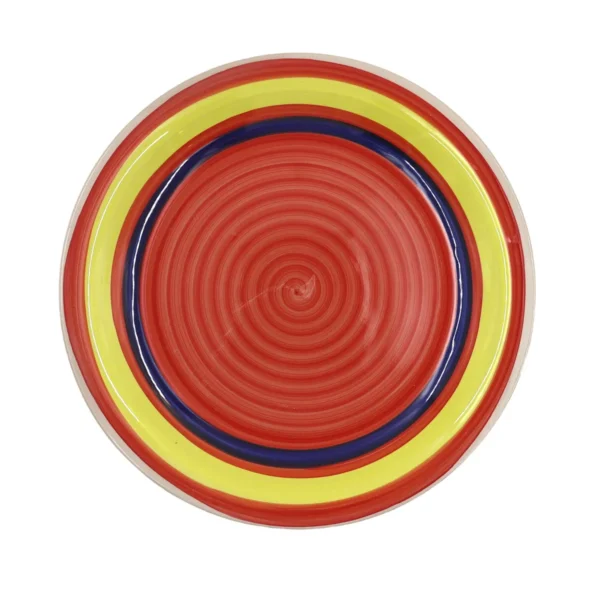 Ceramic plate 10.5" AY379-017