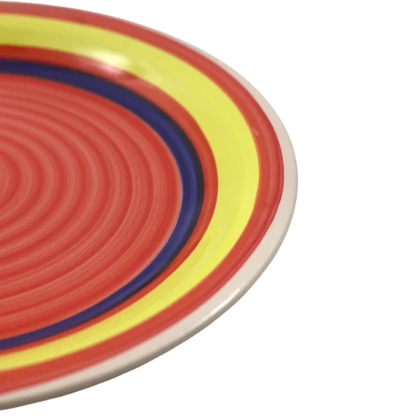 Ceramic plate 10.5" AY379-017