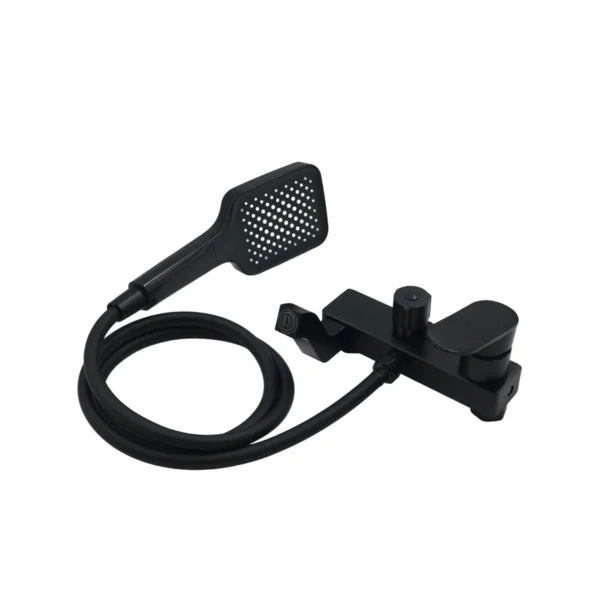 AIYI Black Shower Mixer Set with Rain Shower Head & Hand Shower AY407-087