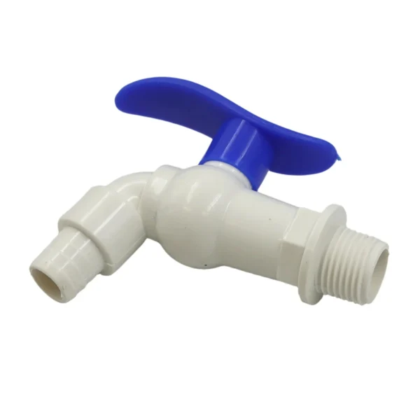 1/2 Inch Plastic Bib Tap with Hose Connector, Utility Garden Tap AY407-081