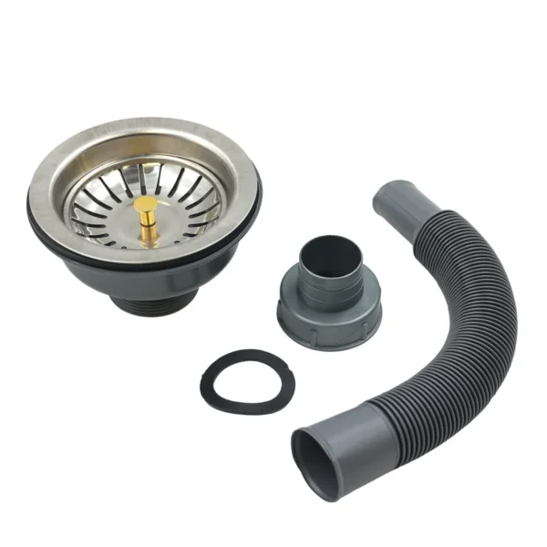 Kitchen Sink Waste Drain Kit with Flexible Hose AY373-019