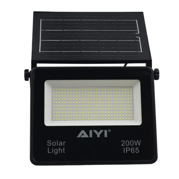 AIYI 200W Foldable Solar Flood Light With Panel 600LM IP65 Outdoor Light AY399-051