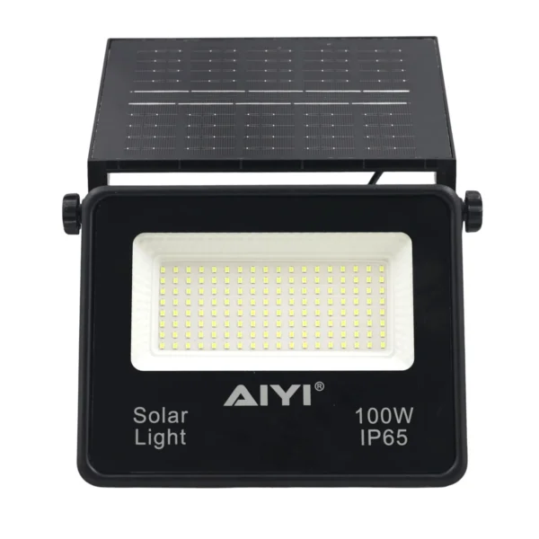 AIYI 100W Foldable Solar Flood Light With Panel 400LM IP65 Outdoor Light AY399-050