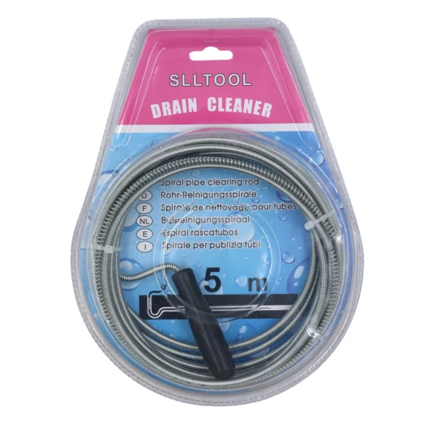 Drain Cleaning Spring 5m x 5mm AY005-016