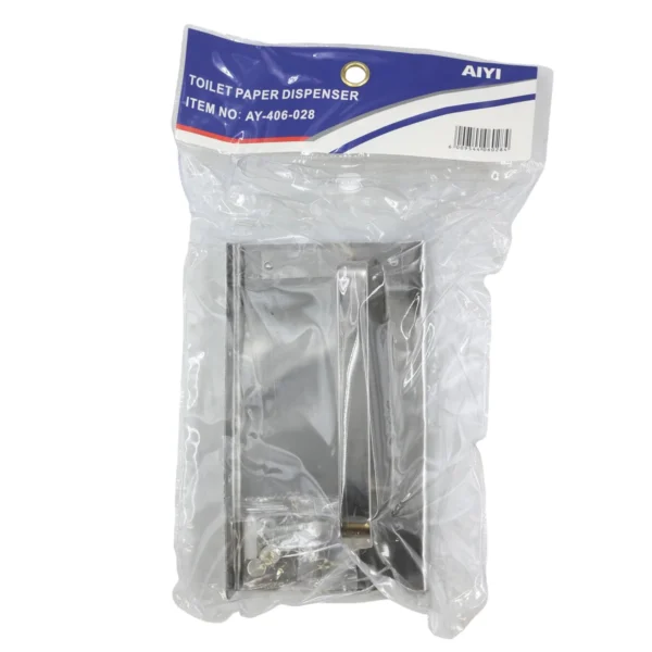 AIYI Toilet Paper Holder with Shelf - Chrome Finish AY406-028