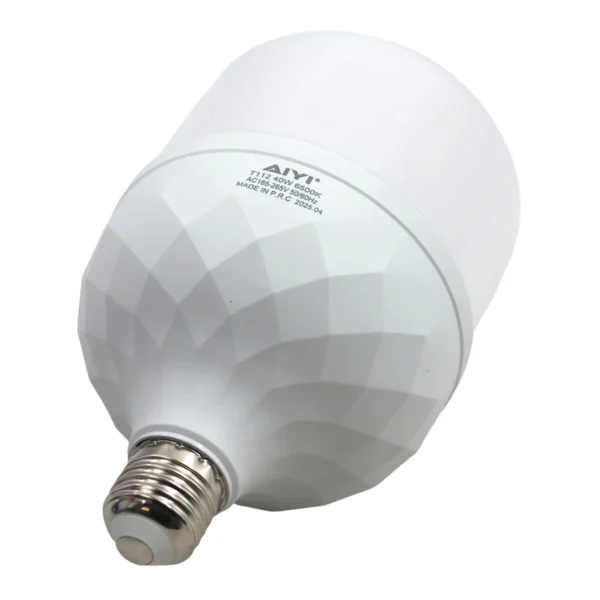 AIYI B22 LED Bulb 40W, Large T112 11.2cm Wide, 6500K Cool White, 3200LM Lamp AY398-087