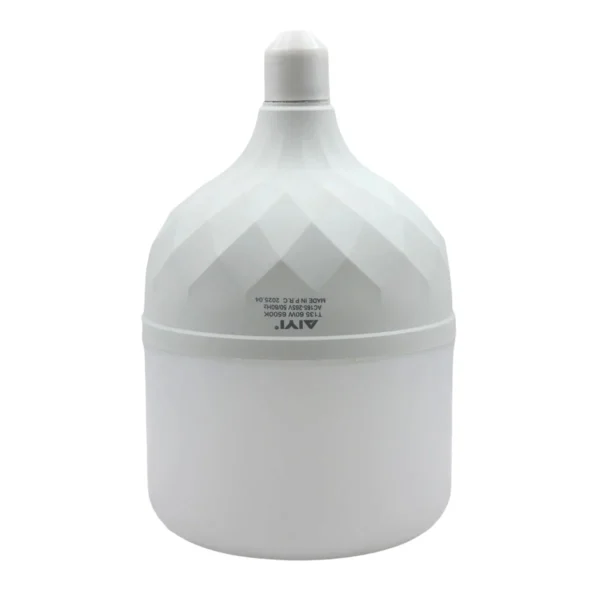 AIYI E27 LED Bulb 60W, Extra Large T135 13.5cm Wide, 6500K Cool White, 4800LM Lamp AY398-090