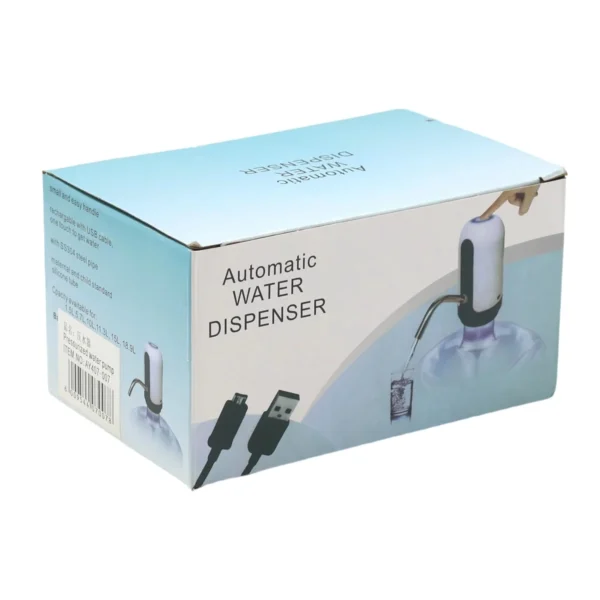 USB Rechargeable Water Dispenser Pump with Stainless Steel Spout AY407-007