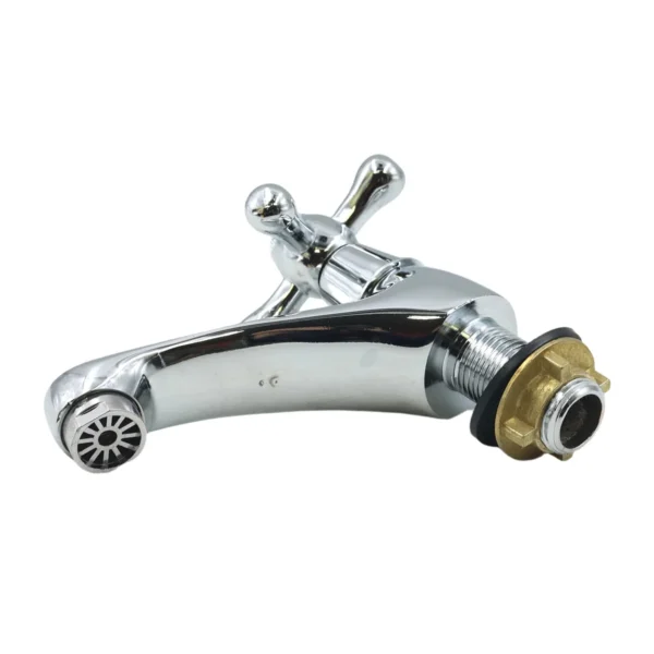 AIYI Single Basin Tap, Chrome Bathroom Sink Tap AY7208