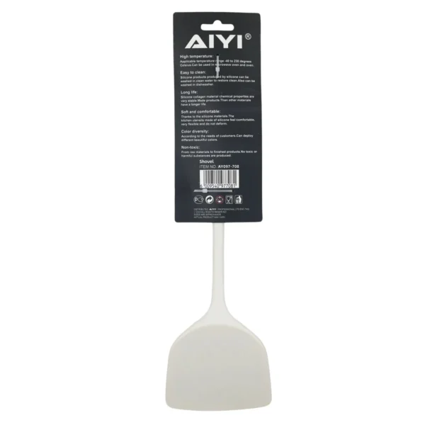 AIYI Silicone Turner Spatula, Non-Stick Cooking & Frying Spatula AY097-708