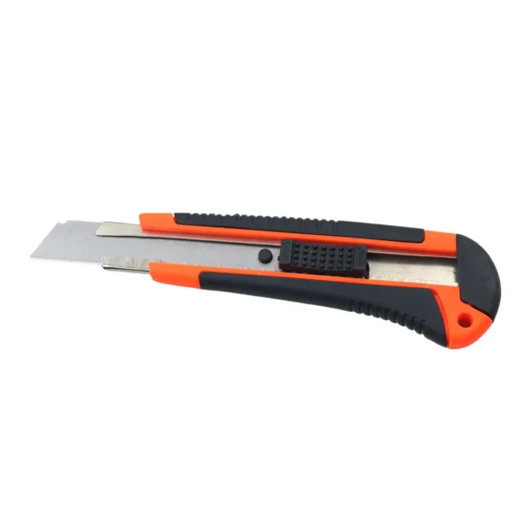 18mm Snap-Off Utility Knife with Grip Handle and Blade Storage Case AY002-029