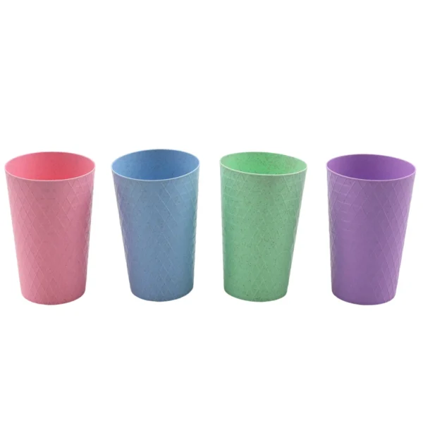 4 Piece Plastic Drinking Cup Set AY109-011