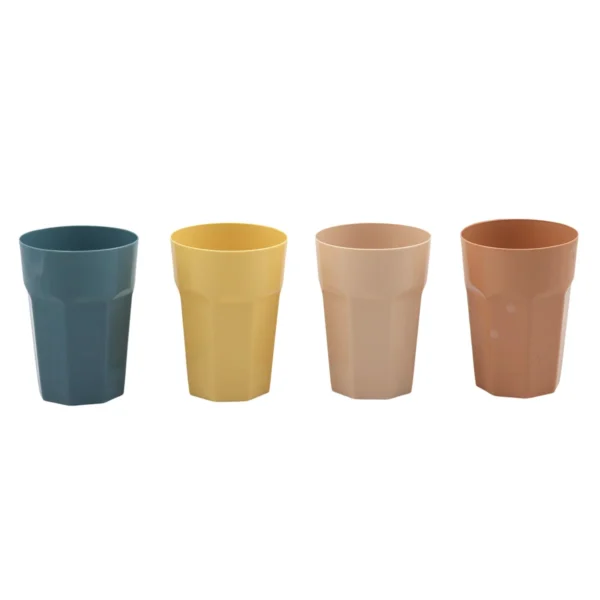 4 Piece Plastic Drinking Cup Set AY109-010