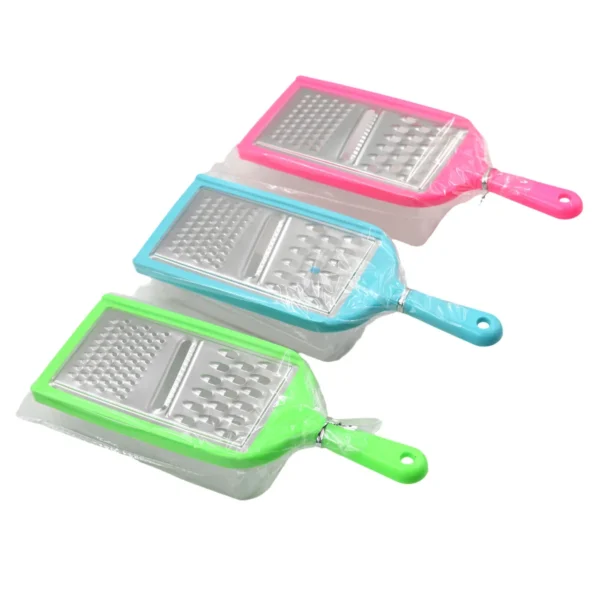 Multi-Function Hand Grater with Container - Vegetable & Cheese Slicer (Assorted Colours) AY109-008