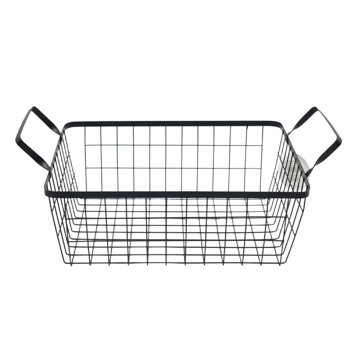 Metal Wire Storage Basket with Handles - 43x24cm Kitchen & Home Organiser AY389-025