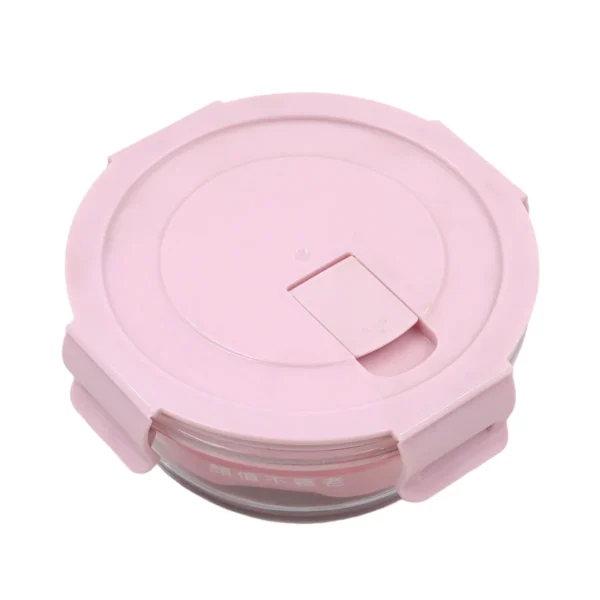 Small round glass lunch box BXW203 AY216-008