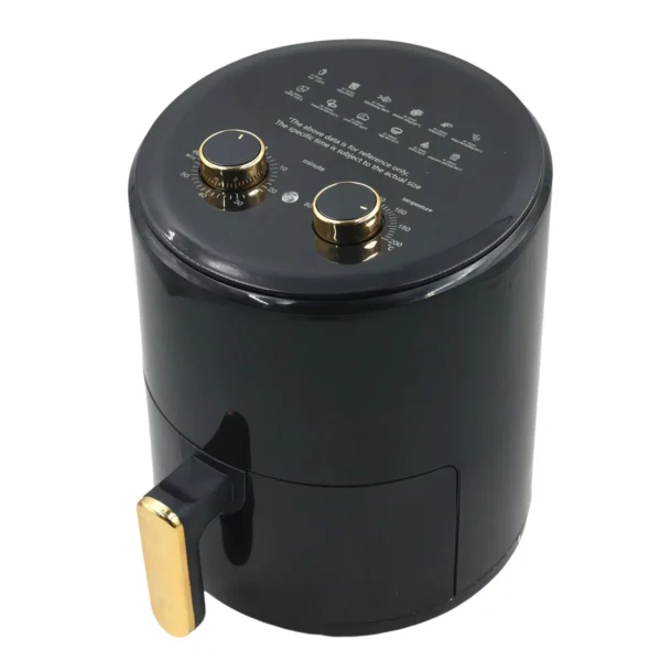 Air fryer black 1400W 6L AY380-001/380-003