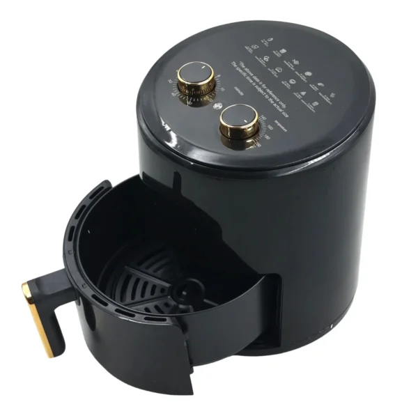 Air fryer black 1400W 6L AY380-001/380-003