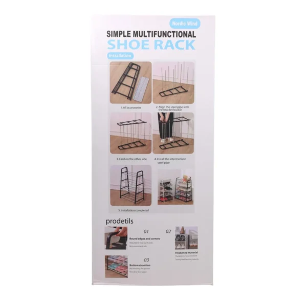 Shoe rack 4layer 58-4 AY047-090